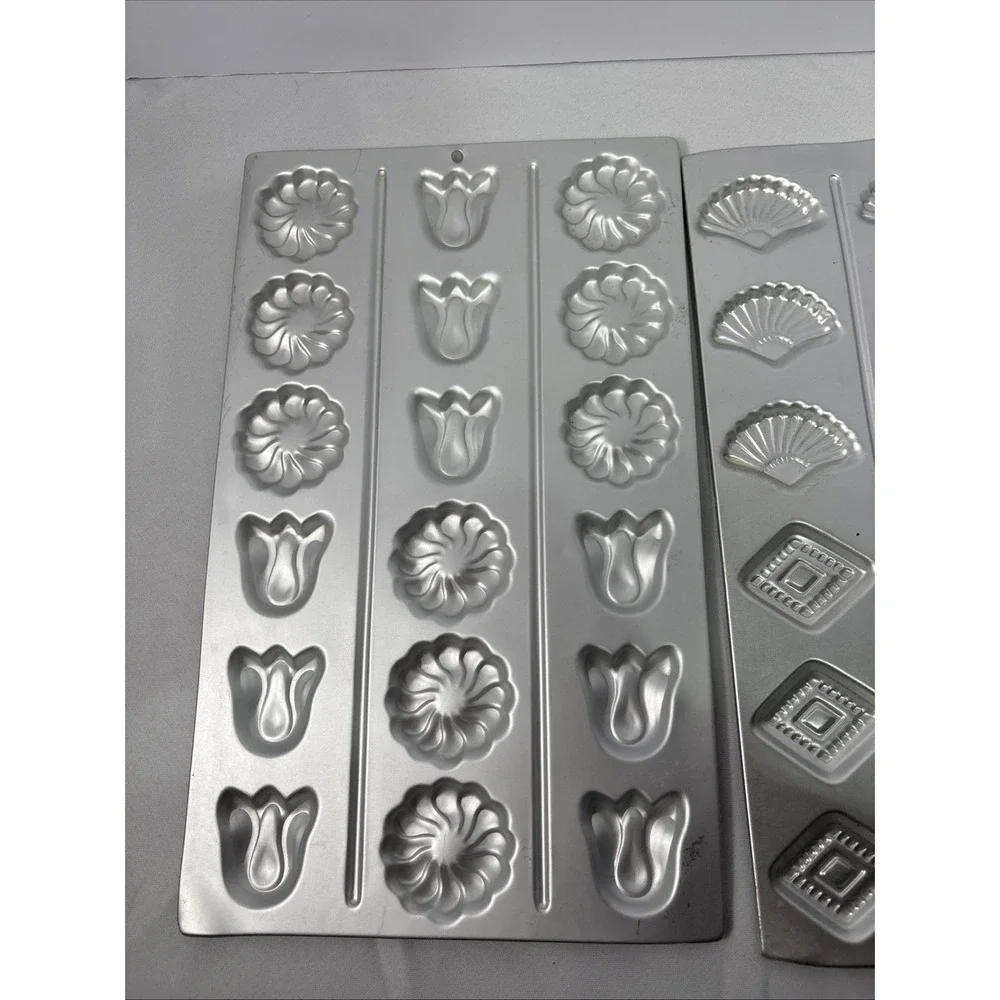 Vintage Wilton Cookie Maker Molds‎ Barcelona English Swedish Venetian Viennese